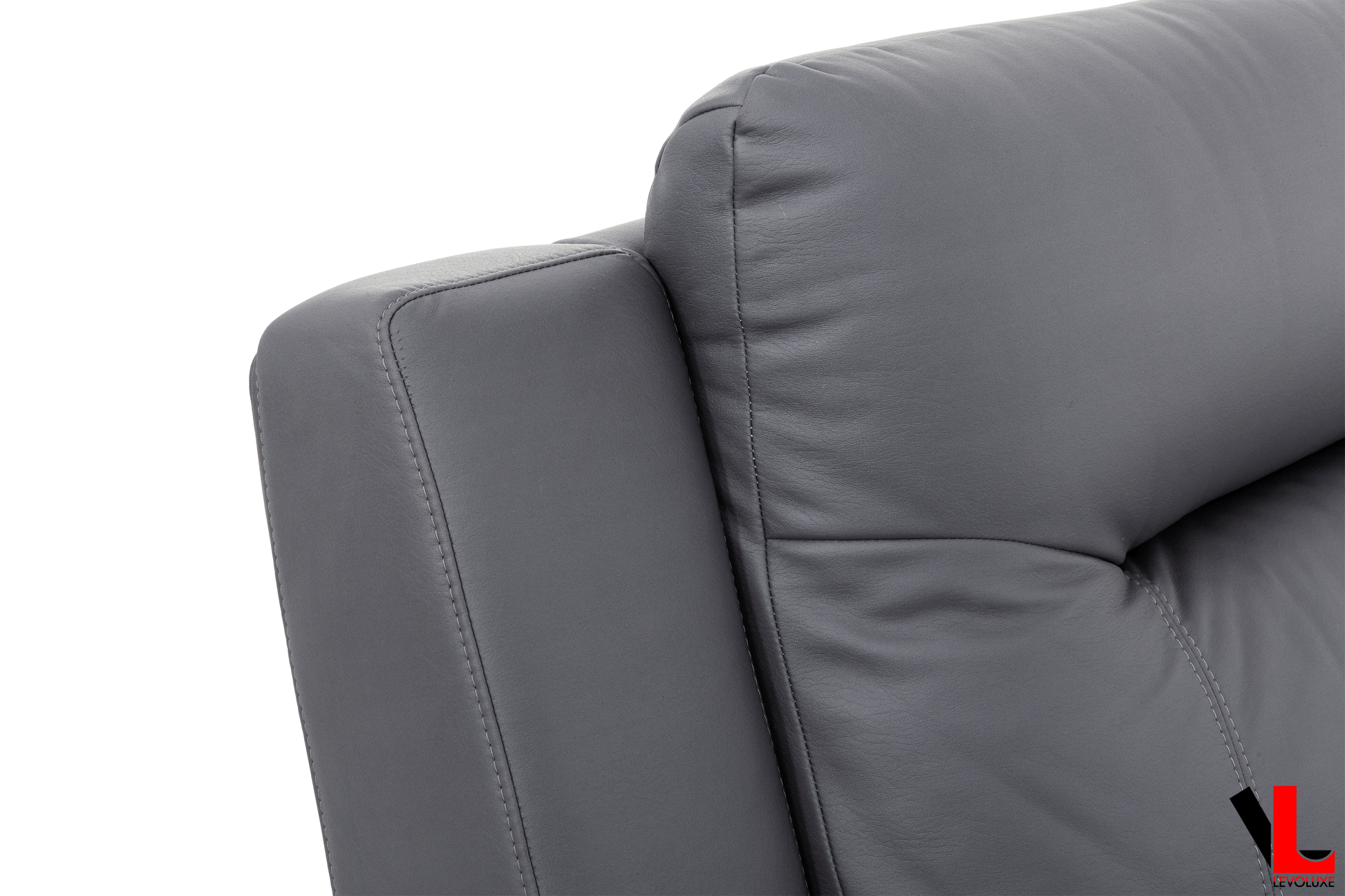 Levoluxe Sofa Avante 81" Jaxxon Steel Power Reclining 2 Seater Sofa