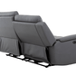 Levoluxe Sofa Avante 81" Jaxxon Steel Power Reclining 2 Seater Sofa