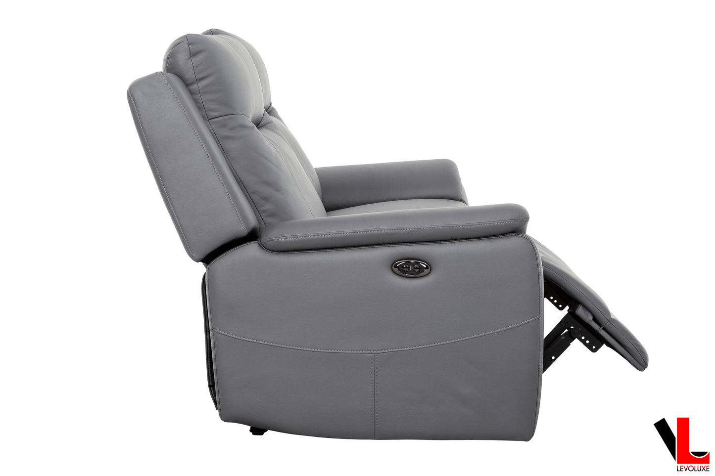 Levoluxe Sofa Avante 81" Jaxxon Steel Power Reclining 2 Seater Sofa