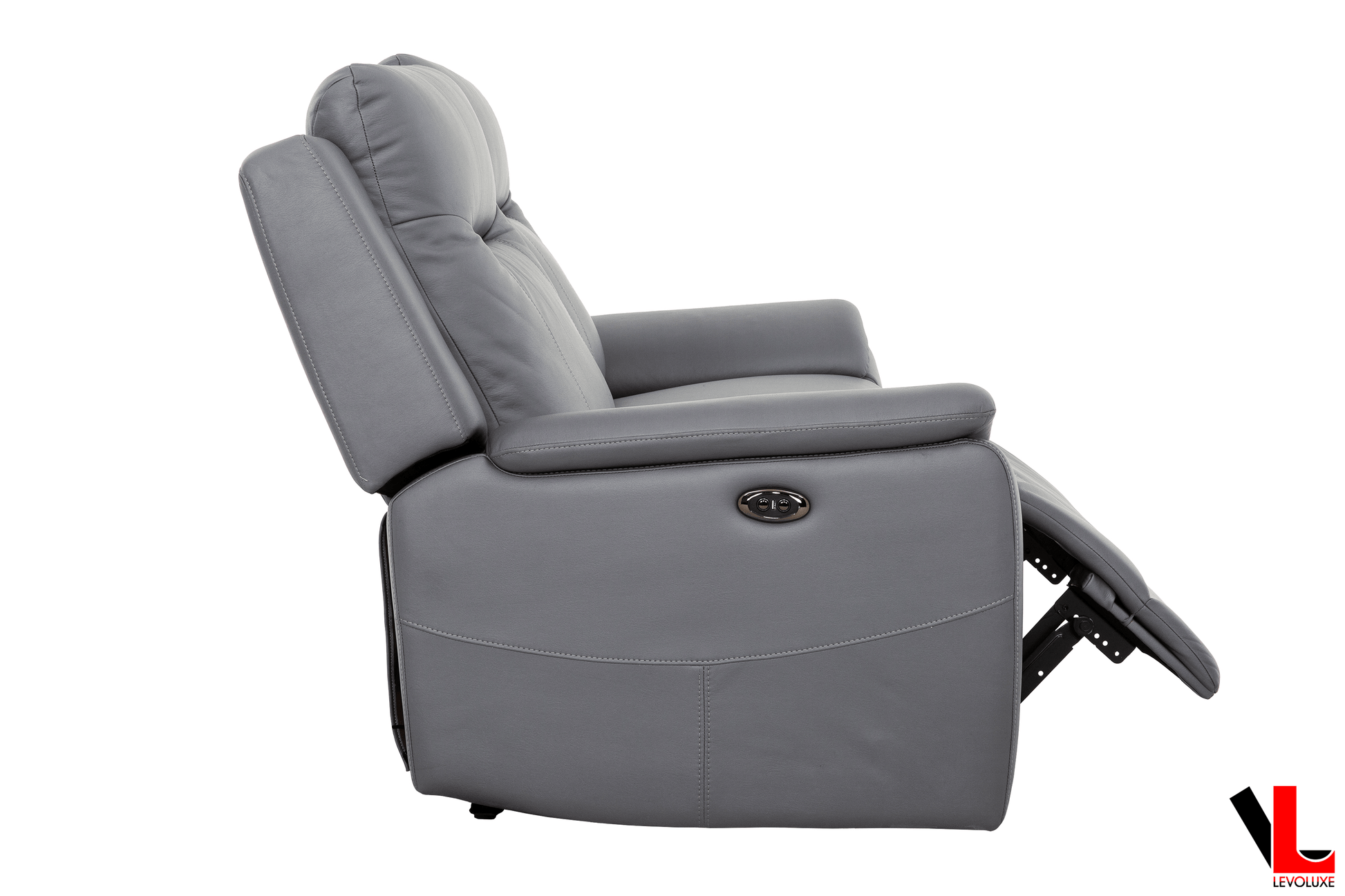 Levoluxe Sofa Avante 81" Jaxxon Steel Power Reclining 2 Seater Sofa