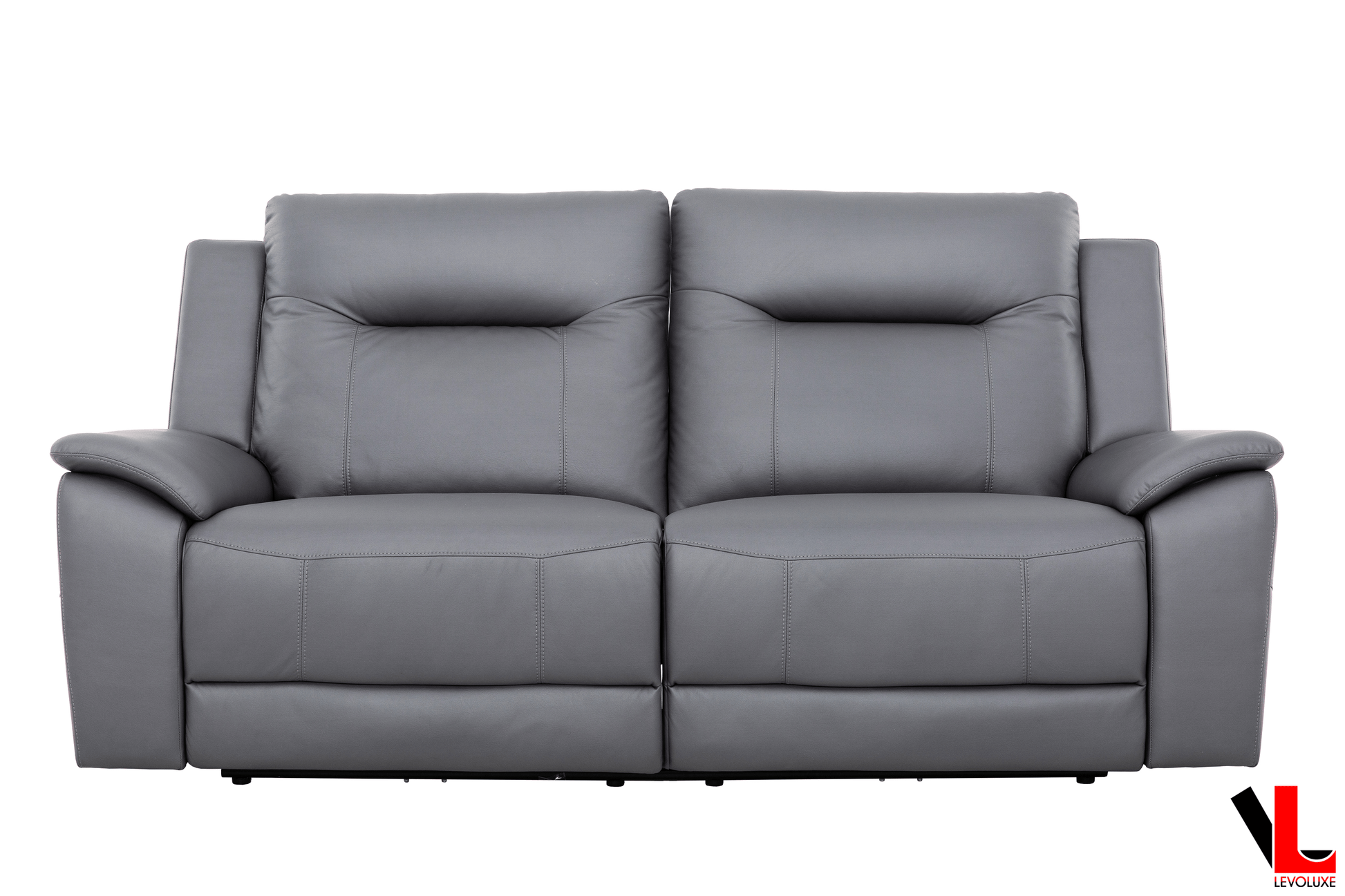 Levoluxe Sofa Avante 81" Jaxxon Steel Power Reclining 2 Seater Sofa