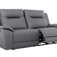 Levoluxe Sofa Avante 81" Jaxxon Steel Power Reclining 2 Seater Sofa