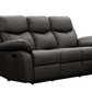 Levoluxe Sofa Brown Aveon 83" Pillow Top Arm Reclining Sofa in Leather Match - Available in 3 Colours