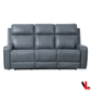 Levoluxe Cavron 78" Leather Match Power Reclining 3 Seater Sofa with Power Headrests, image 17