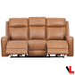 Levoluxe Cavron 78" Leather Match Power Reclining 3 Seater Sofa with Power Headrests, image 5