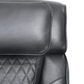 Levoluxe Colton 78" Leather Match Power Reclining 3 Seater Sofa with 2 Power Headrests, Cupholders, Storage and Drop Down Tray, image 10