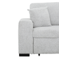 Levoluxe Sofa Galveston 106" Power Sliding 2 Seater Sofa in Chelsea Arctic
