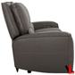 Levoluxe Sofa Odessa 92" Power Reclining 3 Seater Sofa with Power Headrests in Tex Grey Leather Match