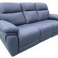Levoluxe Sofa Regent 83" Jaxxon Blue Power Reclining 3 Seater Sofa with Power Headrests