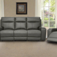 Arlo 3 Piece Power Reclining Sofa, Loveseat, and Chair Set with Power Headrest in Leather Match - Available in 2 Colours