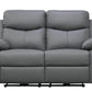 Levoluxe Sofa Set Aveon 3 Piece Pillow Top Arm Reclining Sofa, Loveseat and Chair Set in Leather Match - Available in 2 Colours