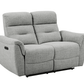 Levoluxe Sofa Set Cain 2 Piece Power Reclining Sofa and Loveseat Set in Weave Fabric - Available in 2 Colours