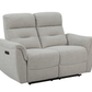 Levoluxe Sofa Set Cain 2 Piece Power Reclining Sofa and Loveseat Set in Weave Fabric - Available in 2 Colours