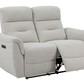 Levoluxe Sofa Set Cain 2 Piece Power Reclining Sofa and Loveseat Set in Weave Fabric - Available in 2 Colours
