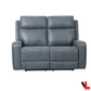 Levoluxe Sofa Set Cavron 2 Piece Power Reclining Sofa and Loveseat Set with Power Headrests in Leather Match - Available in 2 Colours