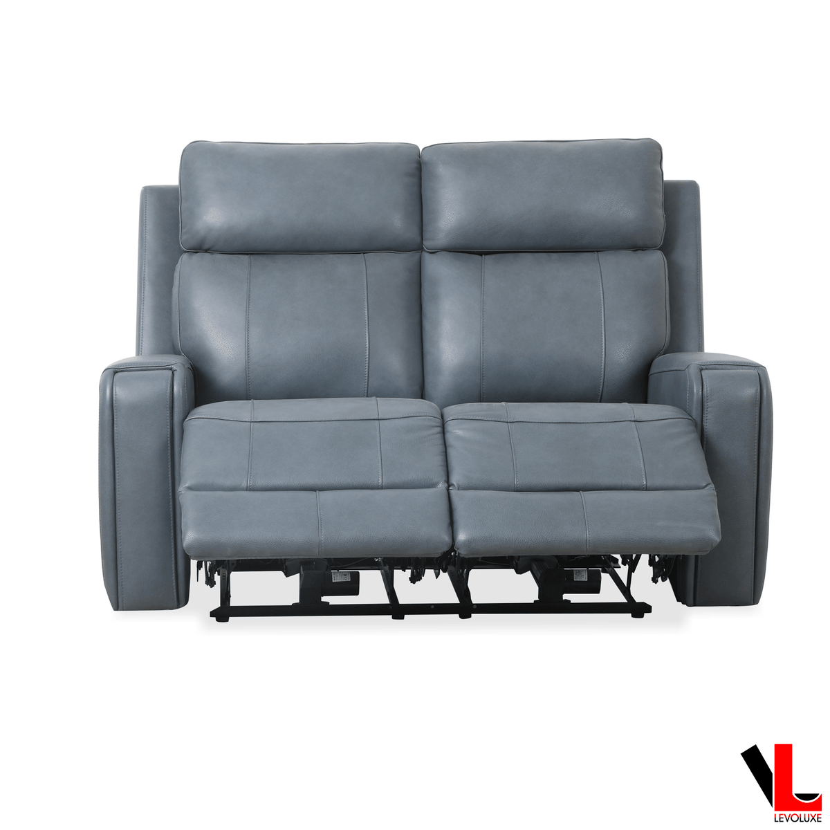 Levoluxe Sofa Set Cavron 3 Piece Power Reclining Sofa,  Loveseat and Chair Set with Power Headrests in Leather Match - Available in 2 Colours
