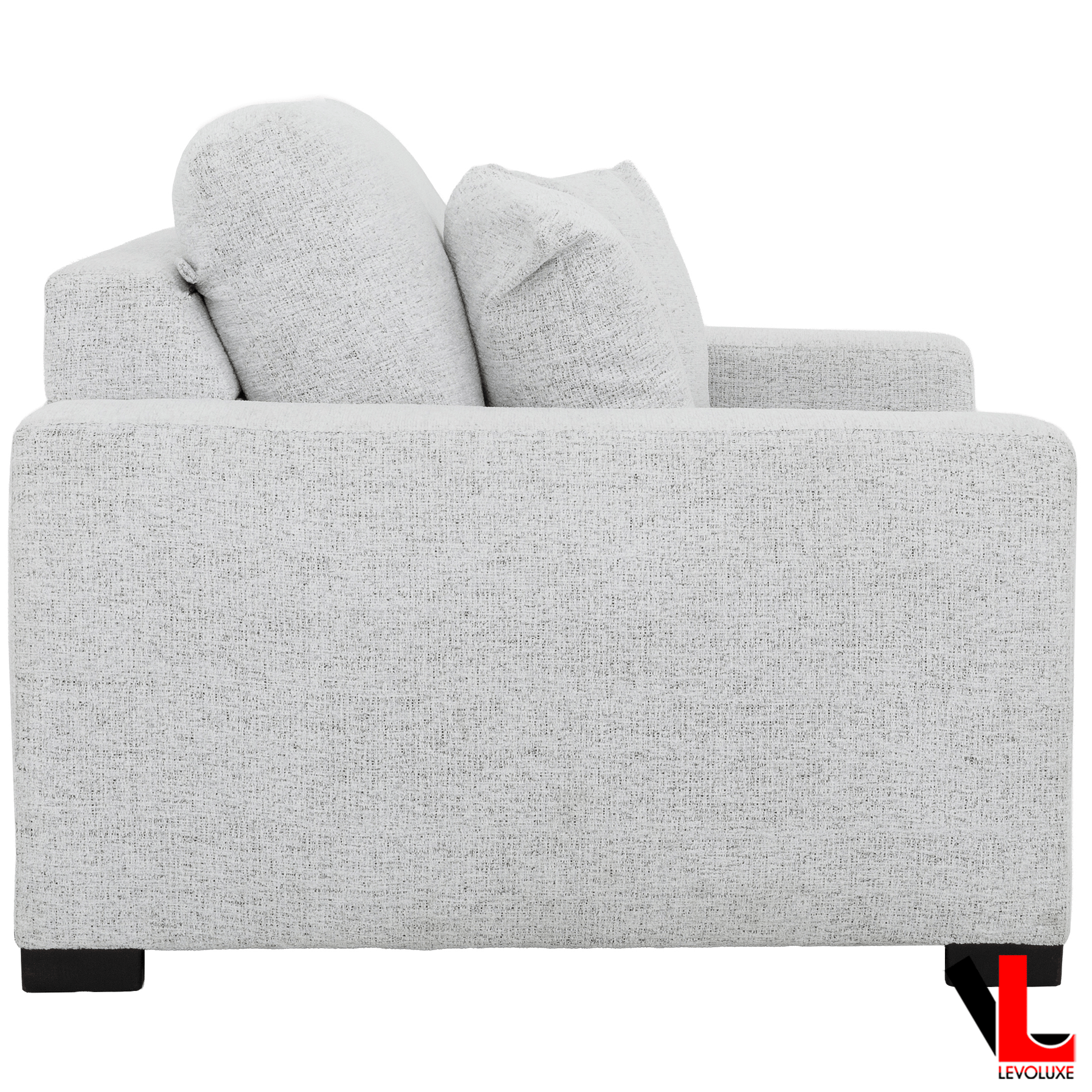 Levoluxe Sofa Set Galveston 2 Piece Power Sliding Sofa and Chair Set in Chelsea Arctic