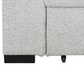 Levoluxe Sofa Set Galveston 2 Piece Power Sliding Sofa and Chair Set in Chelsea Arctic