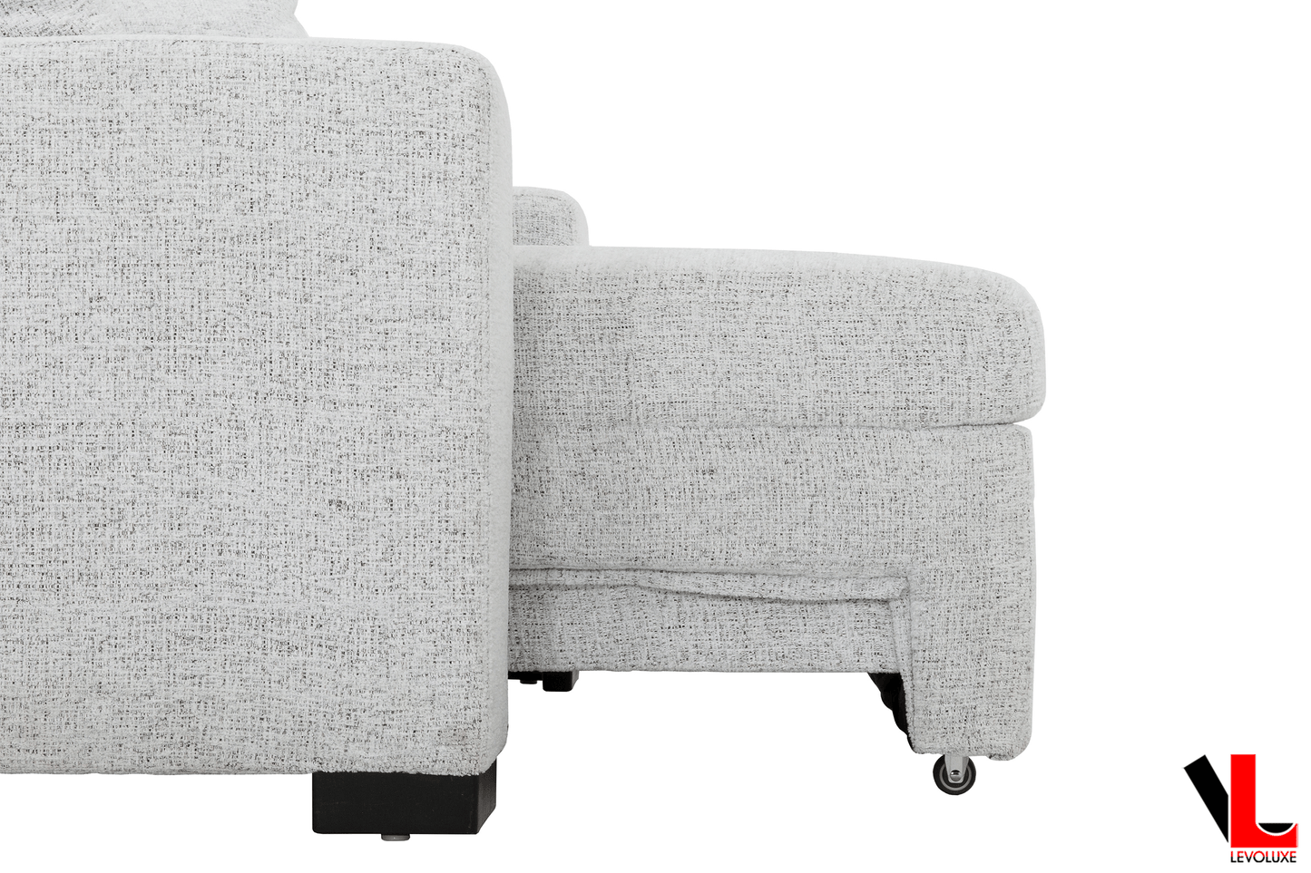 Levoluxe Sofa Set Galveston 2 Piece Power Sliding Sofa and Chair Set in Chelsea Arctic