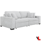 Levoluxe Sofa Set Galveston 2 Piece Power Sliding Sofa and Chair Set in Chelsea Arctic