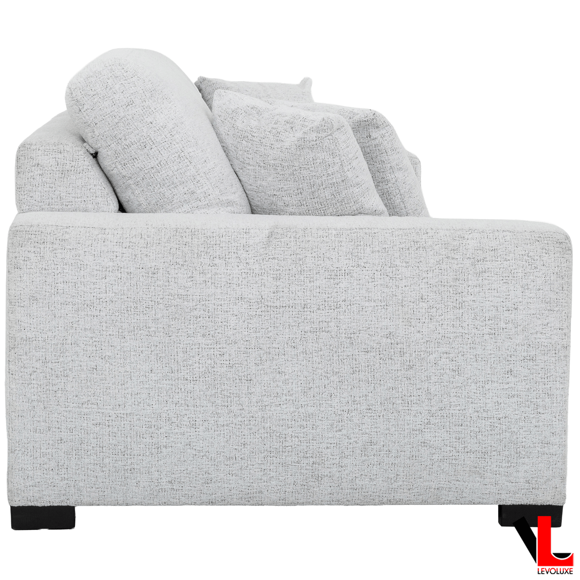 Levoluxe Sofa Set Galveston 2 Piece Power Sliding Sofa and Chair Set in Chelsea Arctic