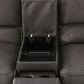 Levoluxe Sofa Set Odessa 2 Piece Power Reclining Sofa and Loveseat Set in Tex Grey Leather Match