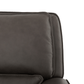 Levoluxe Sofa Set Odessa 3 Piece Power Reclining Sofa, Loveseat and Chair Set in Tex Grey Leather Match