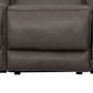 Levoluxe Sofa Set Odessa 3 Piece Power Reclining Sofa, Loveseat and Chair Set in Tex Grey Leather Match
