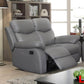 Levoluxe Aveon 62" Pillow Top Arm Reclining Loveseat in Leather Match, image 4