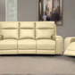 Arlo 3 Piece Power Reclining Sofa, Loveseat, and Chair Set with Power Headrest in Leather Match - Available in 2 Colours