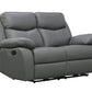 Levoluxe Loveseat Aveon 62" Pillow Top Arm Reclining Loveseat in Leather Match - Available in 2 Colours