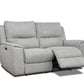 Levoluxe Loveseat Sentinel 65" Power Reclining Loveseat with Power Headrest in Tweed Ash Fabric