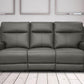 Levoluxe Sofa Set Arlo 2 Piece Power Reclining Sofa and Loveseat Set with Power Headrests in Leather Match - Available in 2 Colours