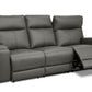 Levoluxe Sofa Set Arlo 2 Piece Power Reclining Sofa and Loveseat Set with Power Headrests in Leather Match - Available in 2 Colours