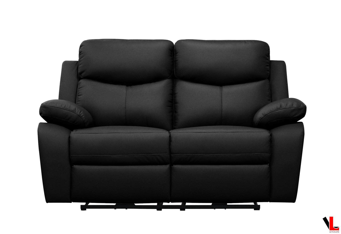 Levoluxe Sofa Set Aveon 3 Piece Pillow Top Arm Reclining Sofa, Loveseat and Chair Set in Leather Match - Available in 2 Colours