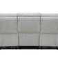 Levoluxe Sofa Set Sentinel 2 Piece Power Reclining Sofa and Loveseat Set with Power Headrest in Tweed Ash Fabric