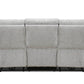 Levoluxe Sofa Set Sentinel 2 Piece Power Reclining Sofa and Loveseat Set with Power Headrest in Tweed Ash Fabric