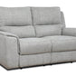 Levoluxe Sofa Set Sentinel 2 Piece Power Reclining Sofa and Loveseat Set with Power Headrest in Tweed Ash Fabric