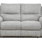 Levoluxe Sofa Set Sentinel 2 Piece Power Reclining Sofa and Loveseat Set with Power Headrest in Tweed Ash Fabric