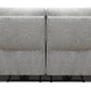 Levoluxe Sofa Set Sentinel 2 Piece Power Reclining Sofa and Loveseat Set with Power Headrest in Tweed Ash Fabric