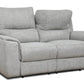 Levoluxe Sofa Set Sentinel 2 Piece Power Reclining Sofa and Loveseat Set with Power Headrest in Tweed Ash Fabric