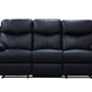 Pending - Levoluxe Aveon 2 Piece Pillow Top Arm Reclining Sofa and Loveseat Set in Leather Match - Available in 2 Colours