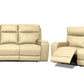 Pending - Levoluxe Light Taupe Arlo 2 Piece Power Reclining Sofa and Loveseat Set with Power Headrests in Leather Match - Available in 2 Colours