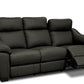 Pending - Levoluxe Maverick 2 Piece Power Reclining Sofa and Loveseat Set with Power Headrest in Dark Chocolate Leather Match